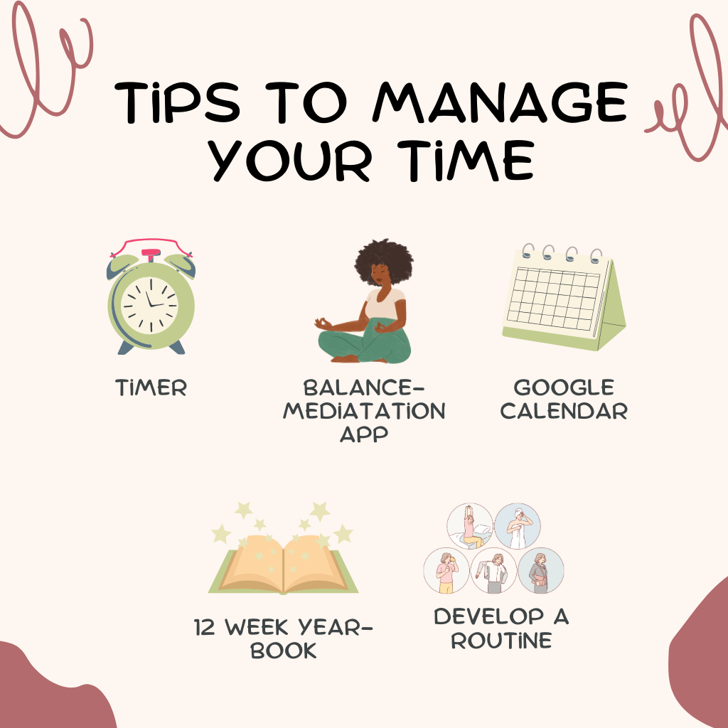 Tips to manage your time is essential. The most successful teacher business owners have a schedule and know how to effectively manage their time so they are productive and making progress. 