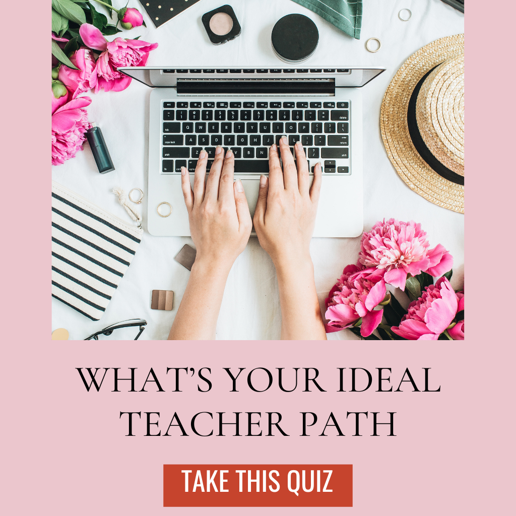 This is a free quiz for teachers to take if they are thinking about starting their own online teaching business but are confused if its the right path for them. 